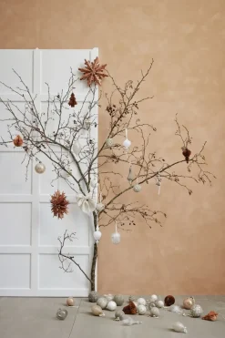 Lene Bjerre Clearena kerstbal Ø10 cm, Roségoud< Kerstdecoraties