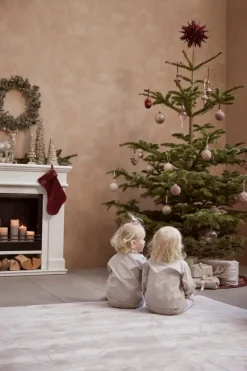 Lene Bjerre Clearena kerstbal Ø10 cm, Roségoud< Kerstdecoraties