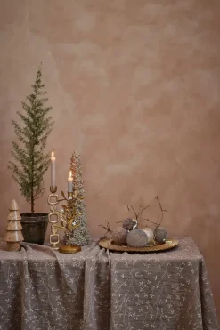 Lene Bjerre Clearena kerstbal Ø10 cm, Roségoud< Kerstdecoraties