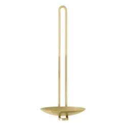 Audo Copenhagen Clip waxinelichtjeshouder wand 20 cm, Messing< Kandelaars
