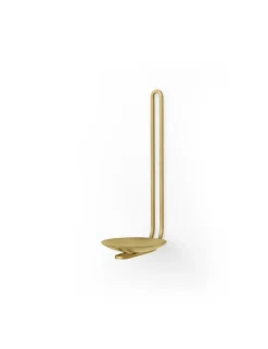 Audo Copenhagen Clip waxinelichtjeshouder wand 20 cm, Messing< Kandelaars