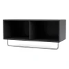 Montana COAT hoedenplank met kledingstang, Anthracite< Garderobehaken & Hoedenplanken