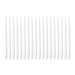 Georg Jensen Cobra Hanukkah kaarsen 18-pack, Wit< Kaarsen