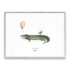 Paper Collective Coco the Crocodile poster, 30x40 cm< Posters|Kinderkamer Interieuraccessoires
