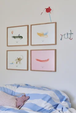 Paper Collective Coco the Crocodile poster, 30x40 cm< Posters|Kinderkamer Interieuraccessoires