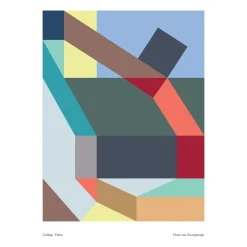 Paper Collective Collage Three poster, 30x40 cm< Posters