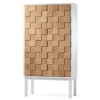 A2 Collect 2016 kastje, Witgeolied eikenhout-wit< Kasten & Vitrines