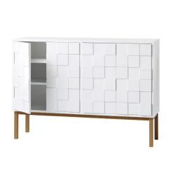 A2 Collect kast 2010 laag, eikenhout< Kasten & Vitrines
