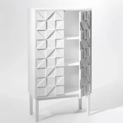 A2 Collect kast 2011, wit< Kasten & Vitrines