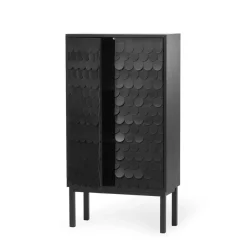 A2 Collect kast 2012, Zwart< Kasten & Vitrines