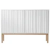 A2 Collect lage kast 2013, Witgeolied eikenhout< Kasten & Vitrines