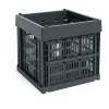 HAY Colour Crate Cube 29.5x29.5 cm, Charcoal< Opbergoplossingen Voor De Kinderkamer|Dozen & Boxen