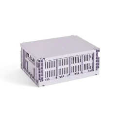 HAY Colour Crate deksel medium, Lavender< Opbergmanden