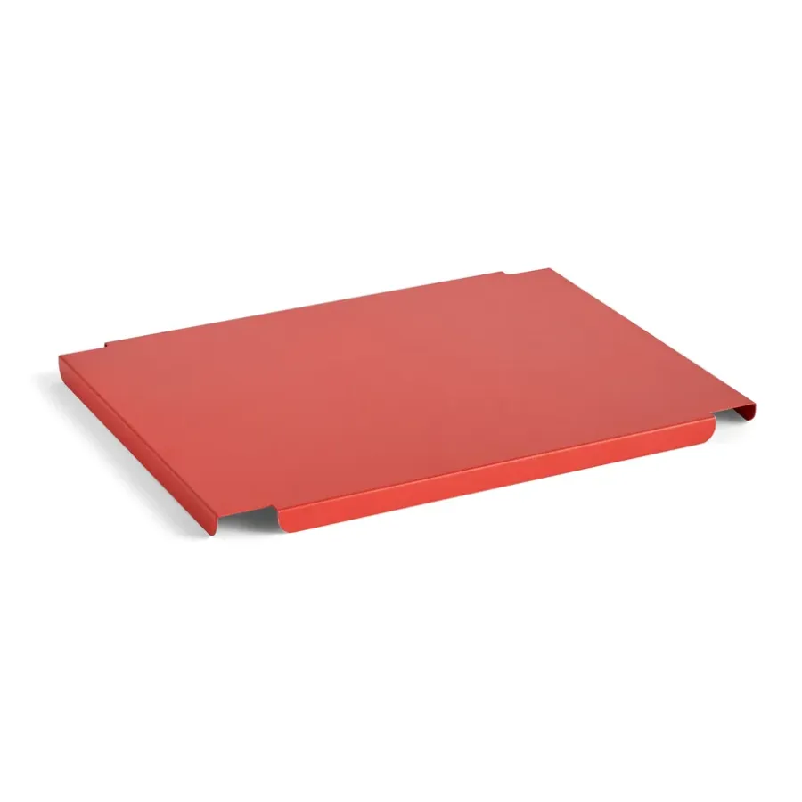 HAY Colour Crate deksel medium, Red< Opbergmanden