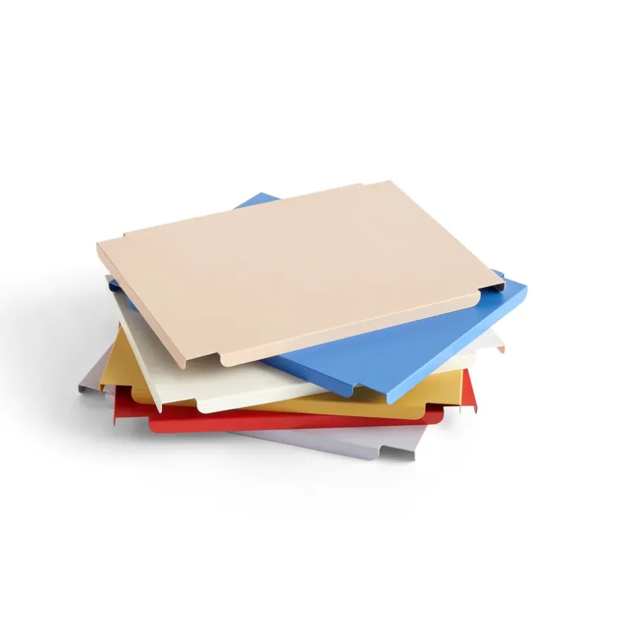 HAY Colour Crate deksel medium, Red< Opbergmanden