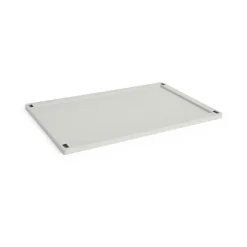 HAY Colour Crate deksel plastic large, Grey< Opbergmanden