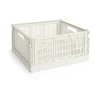 HAY Colour Crate L Square 42x42 cm, Off white< Dozen & Boxen