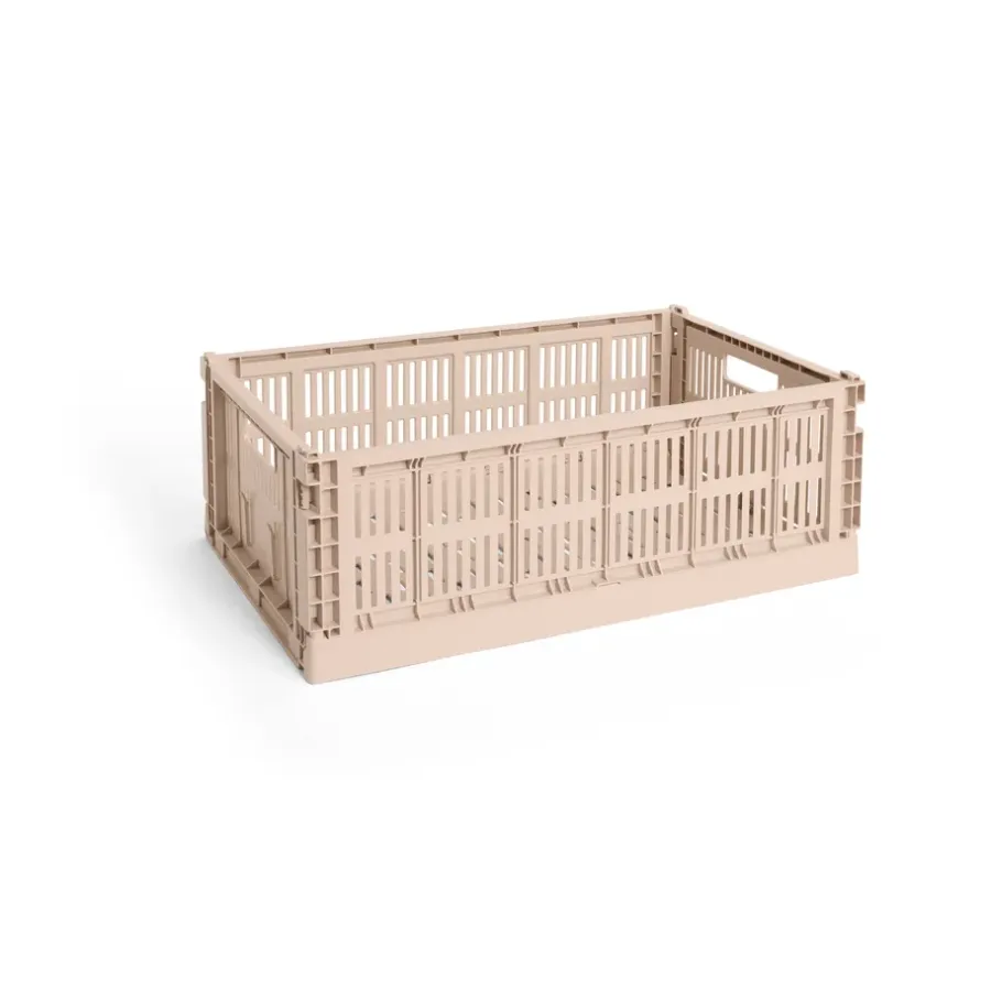 HAY Colour Crate L 34,5x53 cm, Powder< Opbergmanden