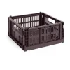 HAY Colour Crate M Square 29.5x29.5 cm, Bordeaux< Dozen & Boxen