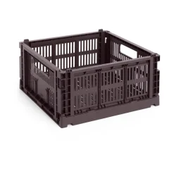 HAY Colour Crate M Square 29.5x29.5 cm, Bordeaux< Dozen & Boxen
