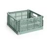 HAY Colour Crate M Square 29.5x29.5 cm, Sage green< Dozen & Boxen