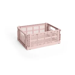 HAY Colour Crate M 26,5x34,5 cm, Blush< Opbergmanden
