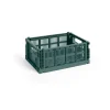 HAY Colour Crate M 26,5x34,5 cm, Dark green< Opbergmanden