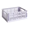 HAY Colour Crate M 26,5x34,5 cm, Lavender< Opbergmanden