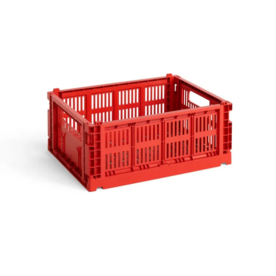 HAY Colour Crate M 26,5x34,5 cm, Red< Opbergmanden
