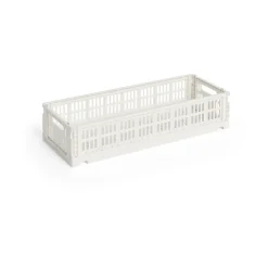 HAY Colour Crate Mini Oblong 13x34,5 cm, Off white< Dozen & Boxen