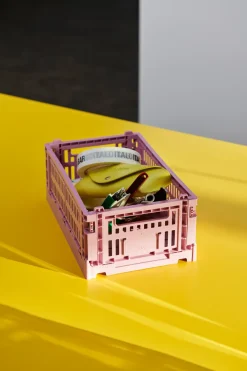 HAY Colour Crate S 17x26,5 cm, Dusty rose< Opbergmanden