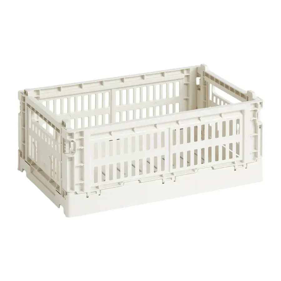 HAY Colour Crate S 17x26,5 cm, Off-white< Opbergmanden