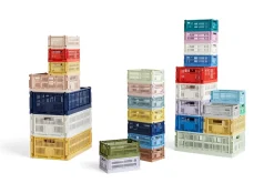 HAY Colour Crate S 17x26,5 cm, Off-white< Opbergmanden