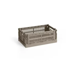 HAY Colour Crate S 17x26,5 cm, Warm grey< Dozen & Boxen