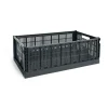 HAY Colour Crate XL 42x68 cm, Charcoal< Dozen & Boxen