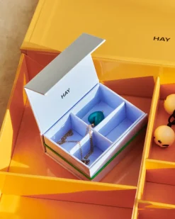 HAY Colour Storage sieradendoos 23,2x16,1 cm, Egg yolk< Dozen & Boxen