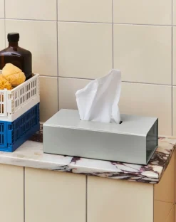 HAY Colour Storage tissuehouder 24,5x13 cm, Grey< Dozen & Boxen