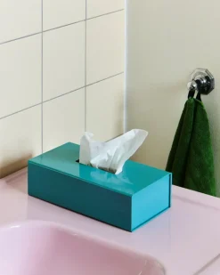 HAY Colour Storage tissuehouder 24,5x13 cm, Ocean blue< Dozen & Boxen