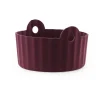 Normann Copenhagen Colu Basket opbergmand Ø44 cm, Burgundy< Opbergmanden