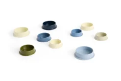 HAY Column Candleholder kaarsenhouder L 12,8 cm, Midnight blue< Kandelaars