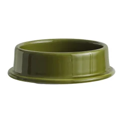 HAY Column Candleholder kaarsenhouder M 11 cm, Army green< Kandelaars