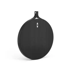 Swedese Comma Spiegel rond Ø40 cm, Esp zwartgebeitst< Ronde Spiegels|Wandspiegels