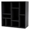 Montana COMPILE decoratieve plank 69,6x69,6 cm, Anthracite 04< Planken & Planksystemen