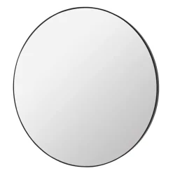 Broste Copenhagen Complete spiegel zwart, Ø 110 cm.< Ronde Spiegels|Wandspiegels