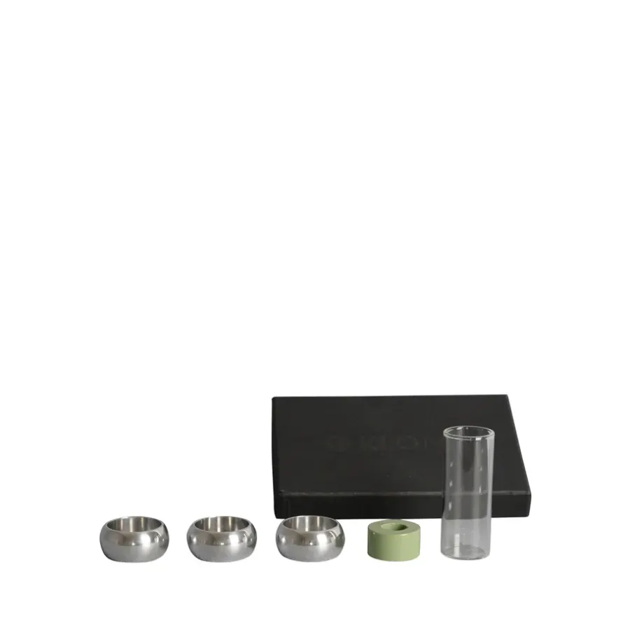 KLONG Constella cadeauverpakking, aluminium< Kaarsenhouders & Kaarsenborden