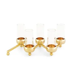KLONG Constella inzetstuk glas 5 pack, helder< Kaarsenaccessoires