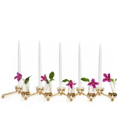 KLONG Constella inzetstuk glas 5 pack, helder< Kaarsenaccessoires