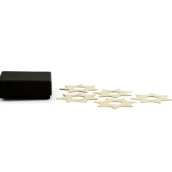KLONG Constella kaarsenring sterren 5-pack, Messing< Kaarsenaccessoires