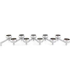 KLONG Constella kandelaar - groot, aluminum< Kandelaars