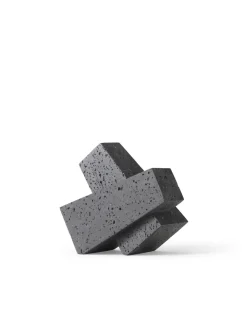 Audo Copenhagen Converge boekensteun, Lava stone< Decoratieve Accessoires